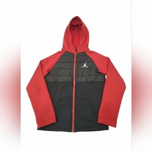 Jordan Red and Black Jacket Youth Size Large (12-13 Yrs)